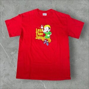 Vintage Less Than Jake Shirt Mens XL Red Y2K Ska Punk 2003 Lucky Charms Band Tee